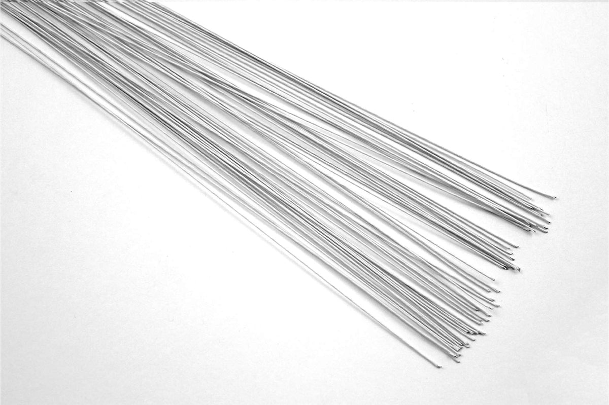 White Floral Wires (26 Gauge / 0.4mm)