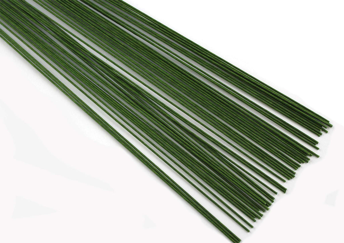 Green Floral Wires (18 Gauge / 1.0mm)