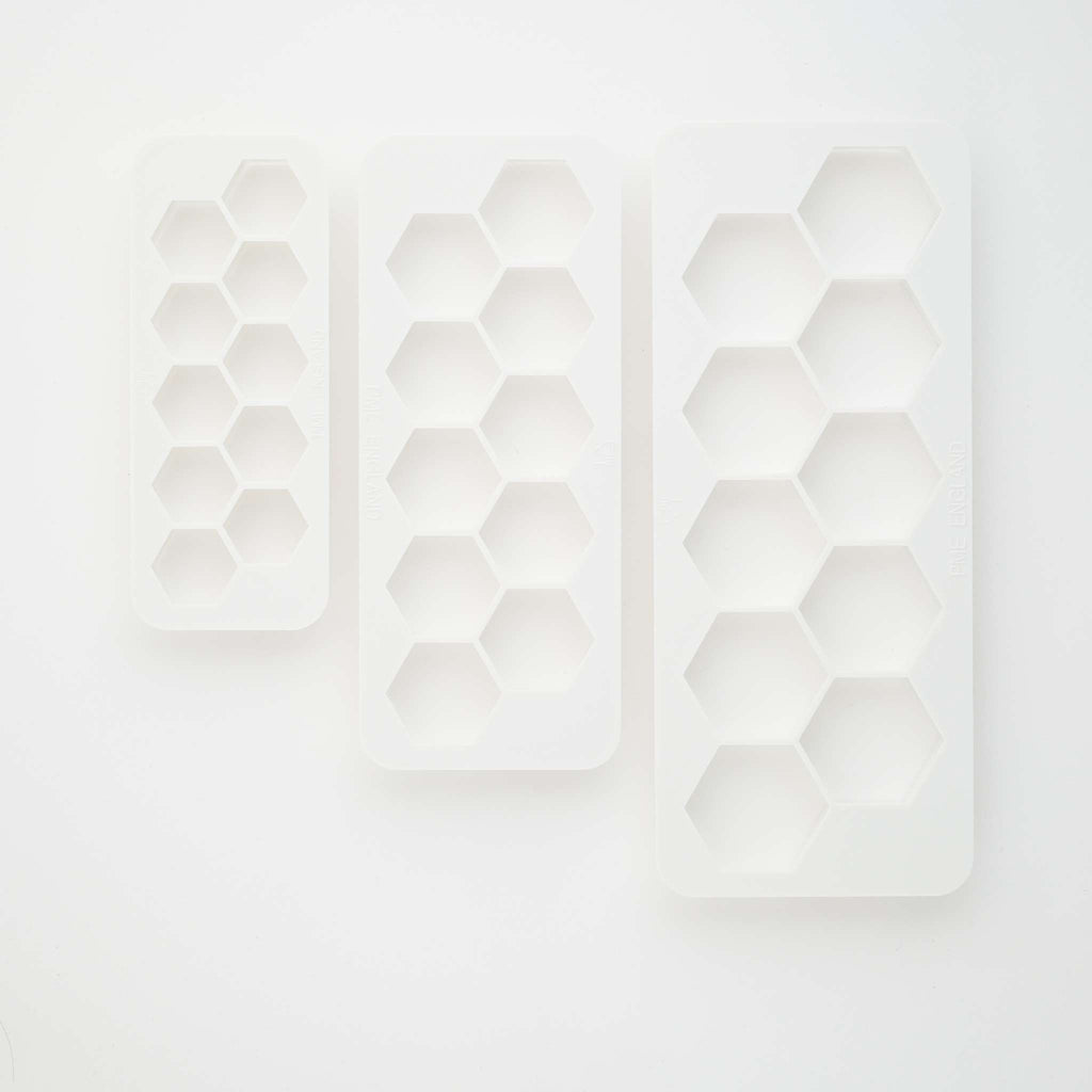 MultiDécoupoirs géométriques - Hexagone, lot de 3