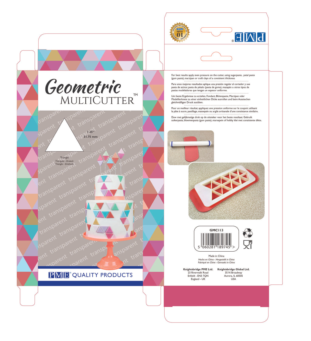 Multi-découpoir géométrique - Triangle, grand