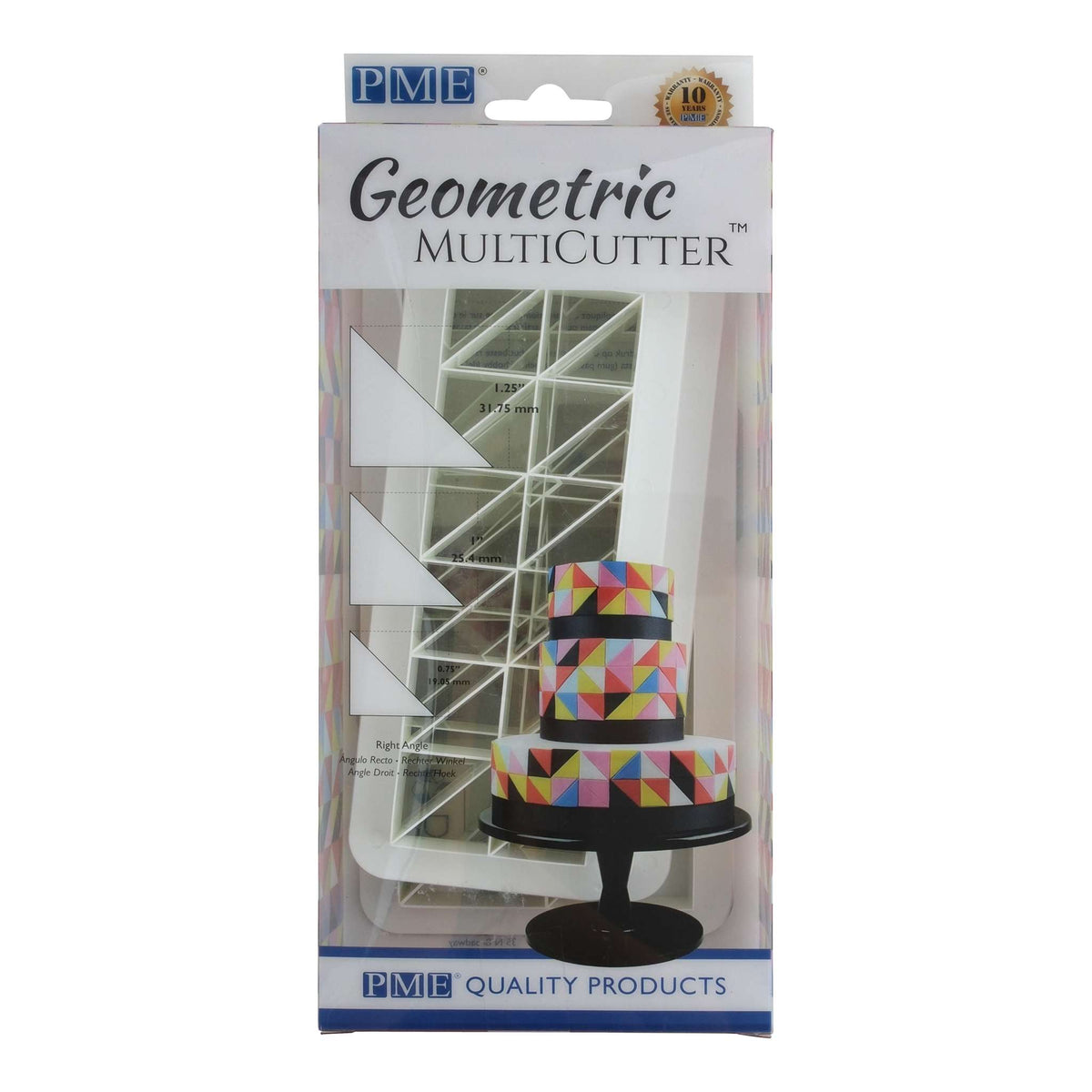 Right Angle Geometric MultiCutter Set Of 3