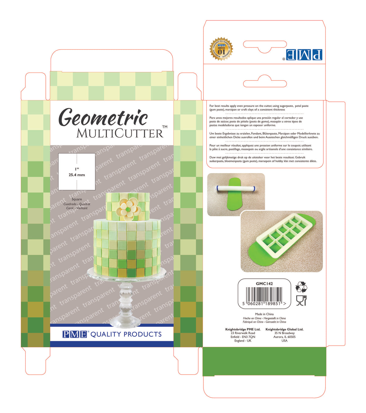 Medium Square Geometric Multicutter