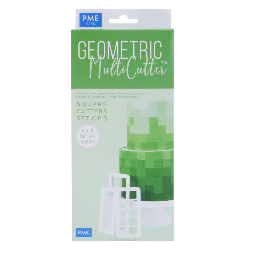 Square Geometric MultiCutter Set Of 3