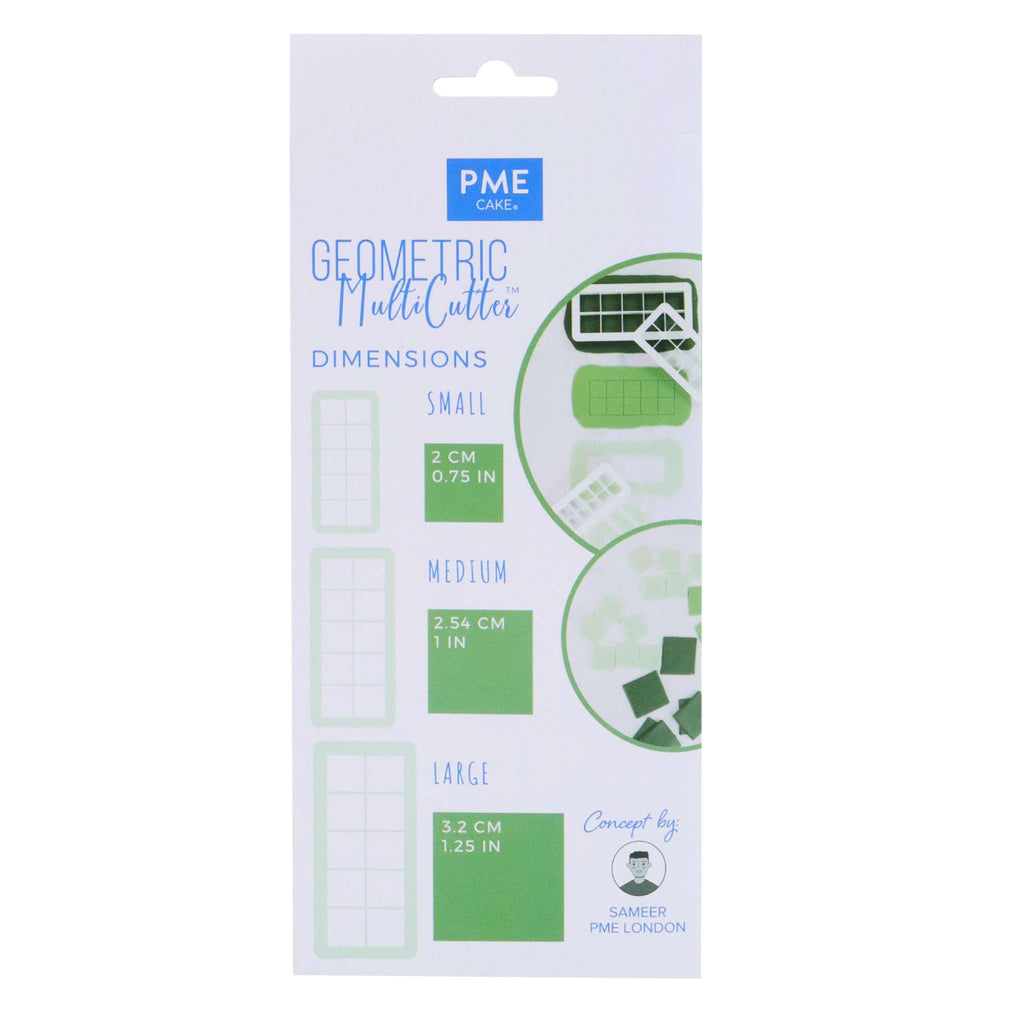 Square Geometric MultiCutter Set Of 3