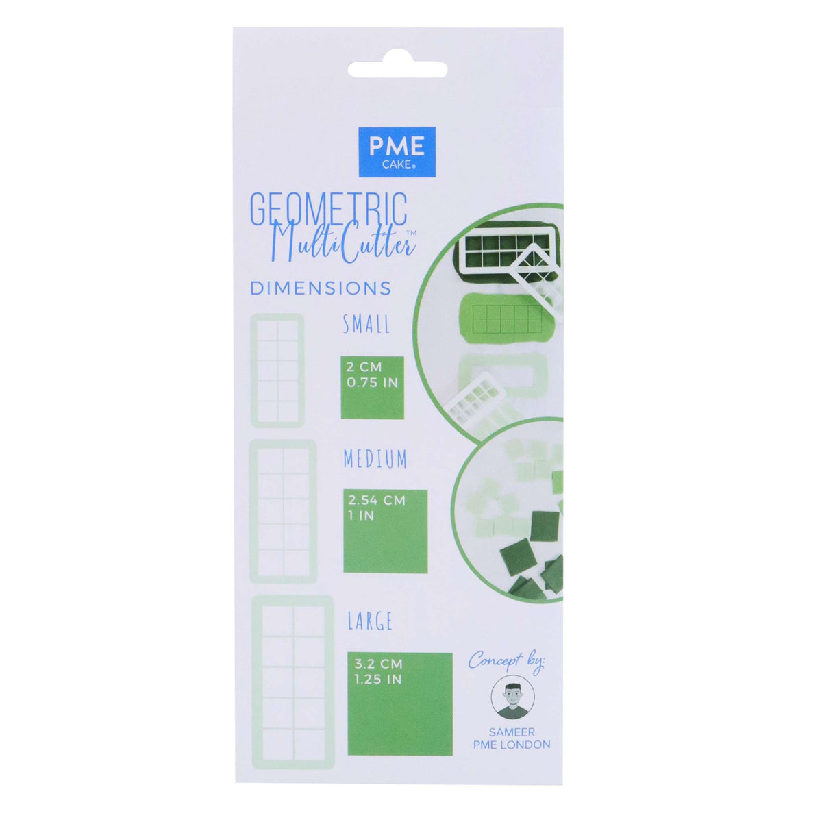 Square Geometric MultiCutter Set Of 3