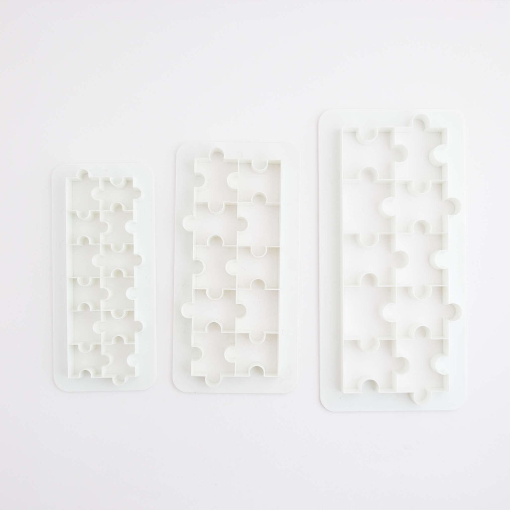 Emporte-pièces géométriques - Puzzle, Ensemble de 3