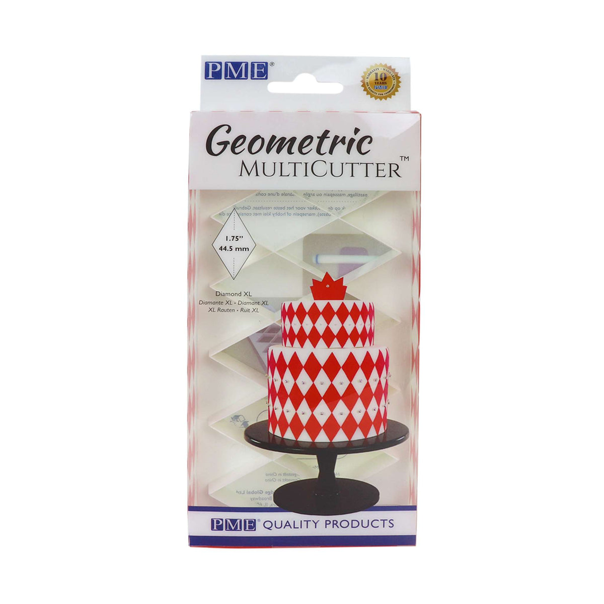 Geometrische Multisnijder - Diamant XL, Medium