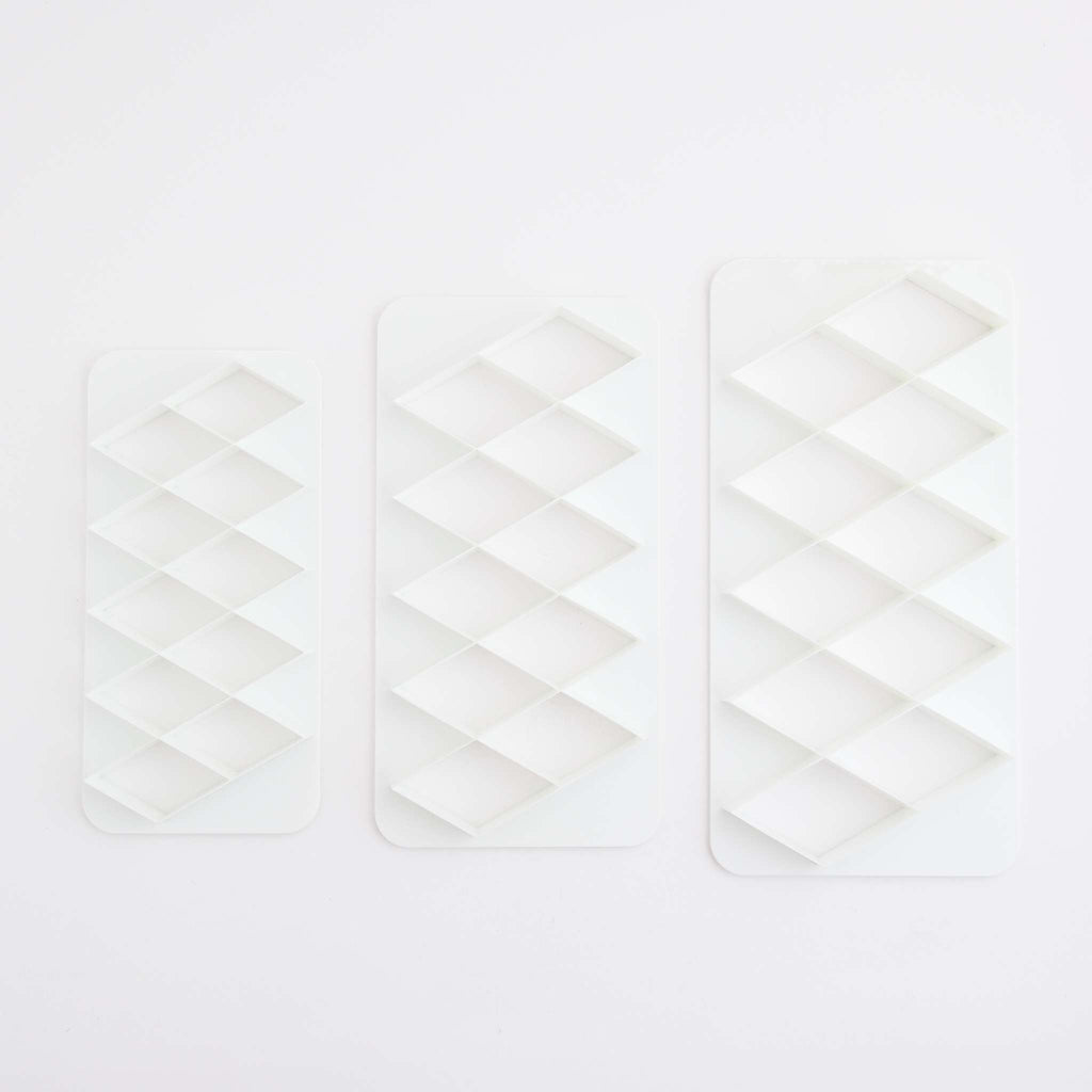 Geometrischer MultiCutter - Diamant XL, Set aus 3 Stück