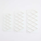 Geometrischer MultiCutter - Diamant XL, Set aus 3 Stück