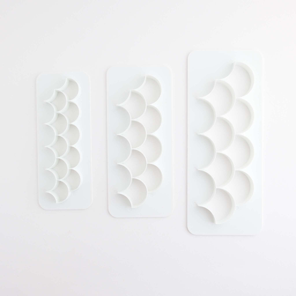 Fish Scale Geometric MultiCutter Set Of 3