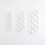 Fish Scale Geometric MultiCutter Set Of 3