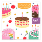 Tarjeta de Felicitación Ilustraciones de Torta