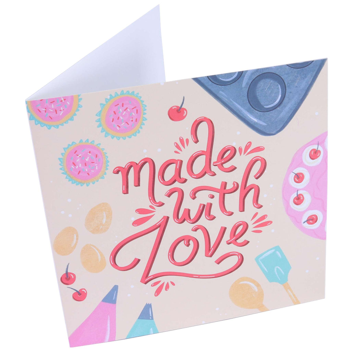Made With Love Greeting Card