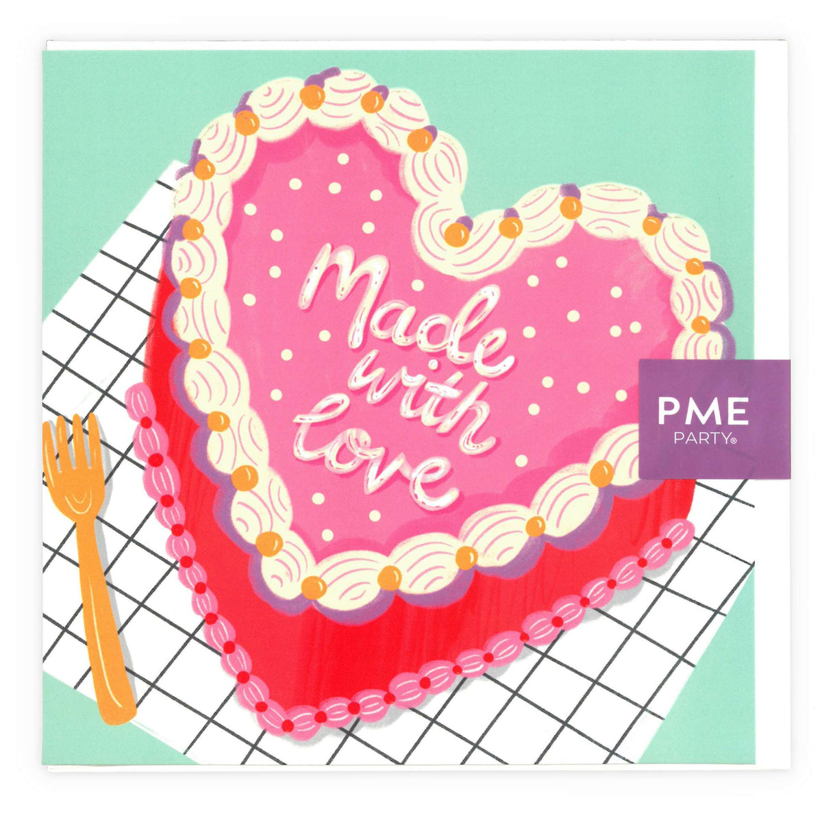 Made With Love Greeting Card