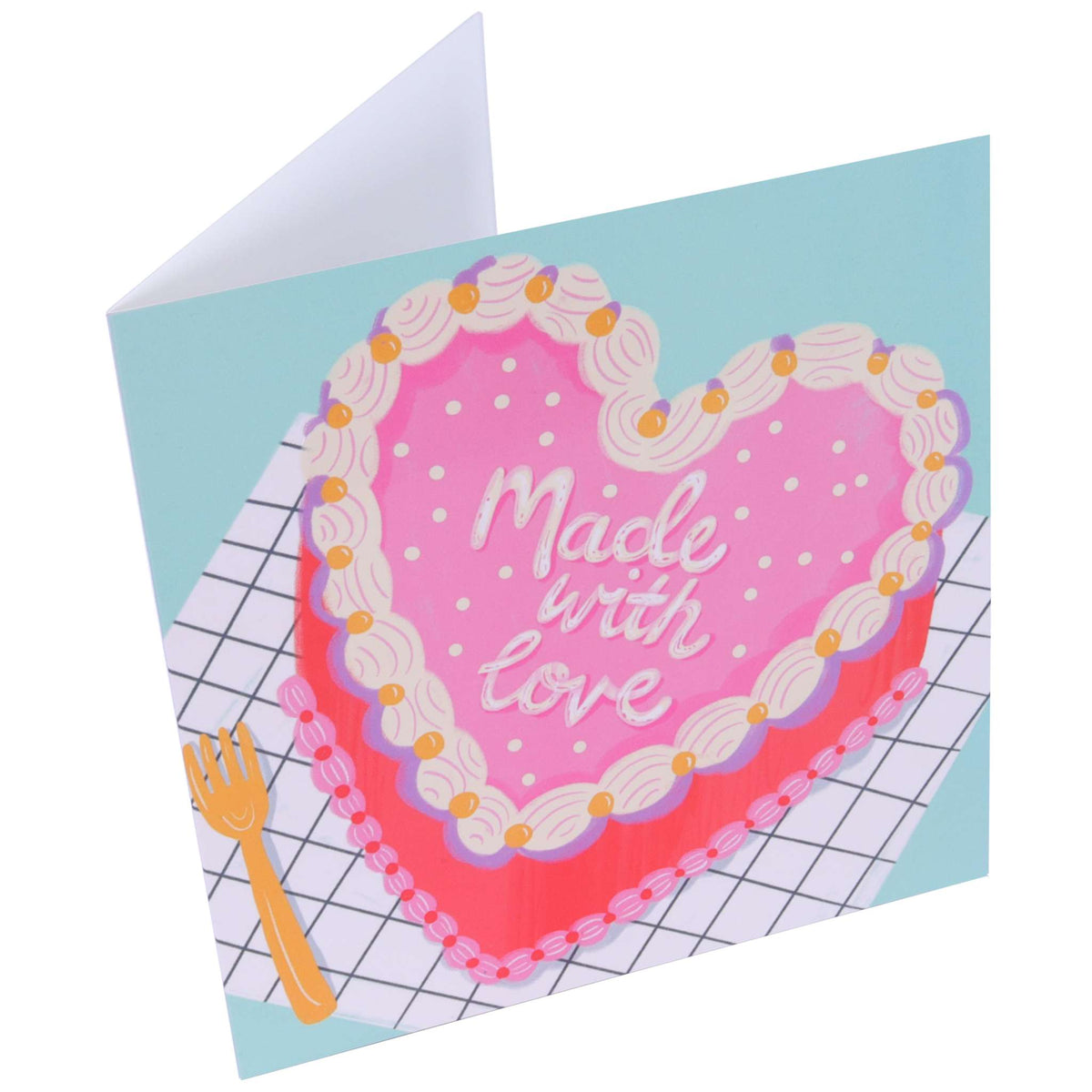 Made With Love Greeting Card