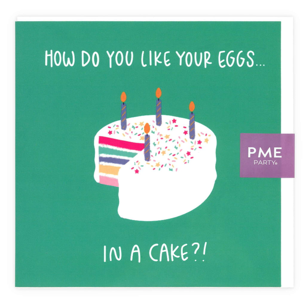How do you like your eggs' Grußkarte
