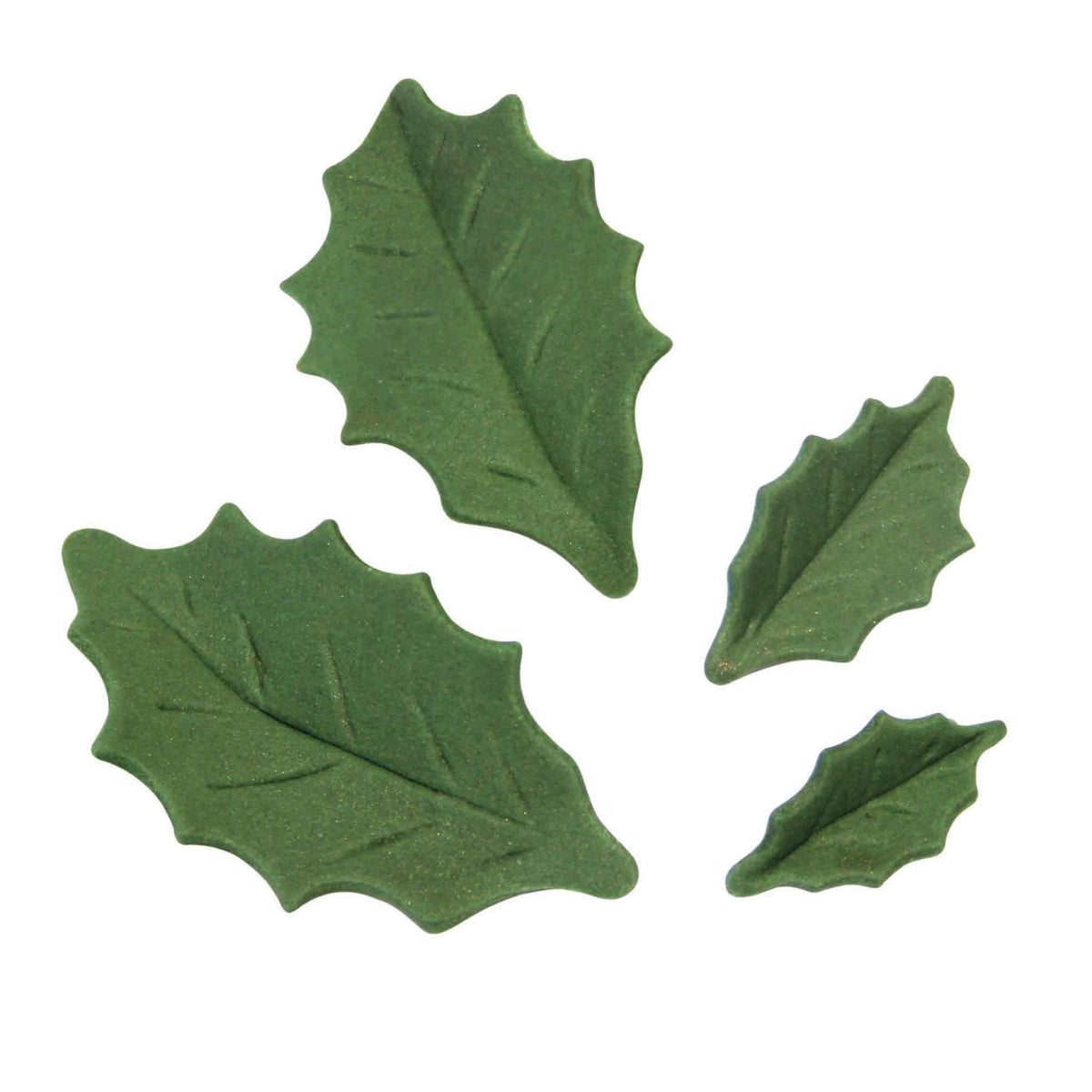 Holly Leaf Fondant Cutters Set Of 3