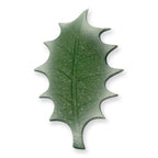 Foliage Ausstecher mit Auswerfer - XL Adriges Stechpalmenblatt (43mm / 1.7")