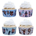 Harry Potter Cápsulas para Cupcakes Forradas de Aluminio, Set de 60, Hechizos
