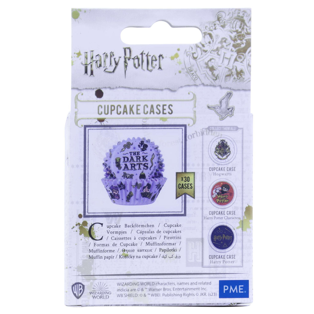 Harry Potter Cupcake vormpjes met Folievoering, 30 stuks, De Duistere Kunsten