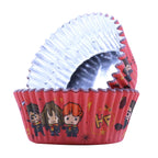 Harry Potter Cupcake-förmchen Folienbeschichtet, 30er-set, Die Guten Charaktere