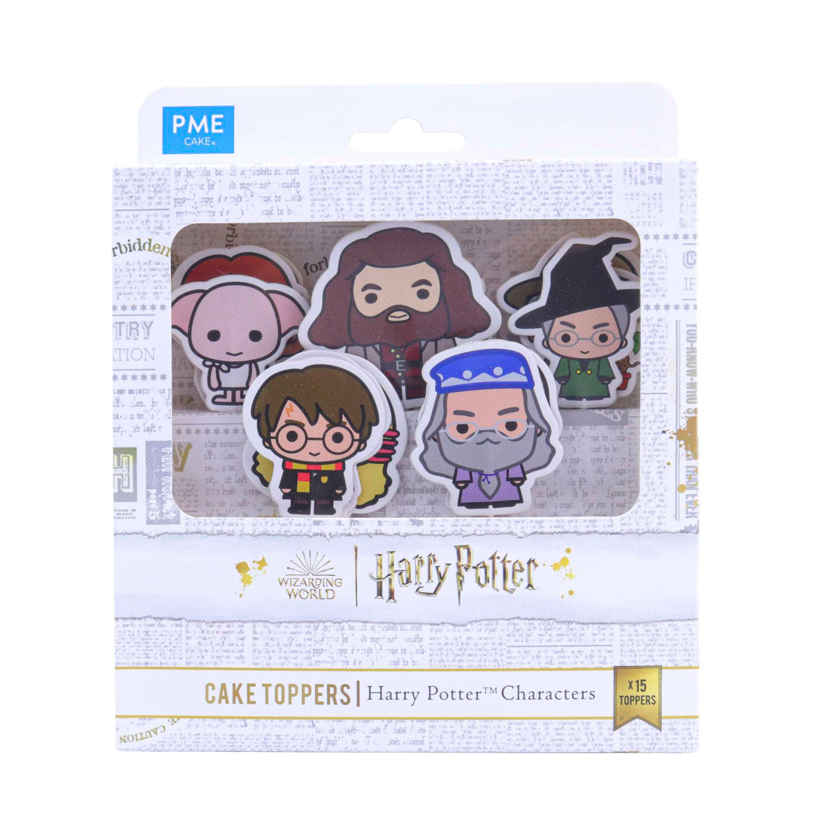 Harry Potter Characters Cake Toppers Set Of 15