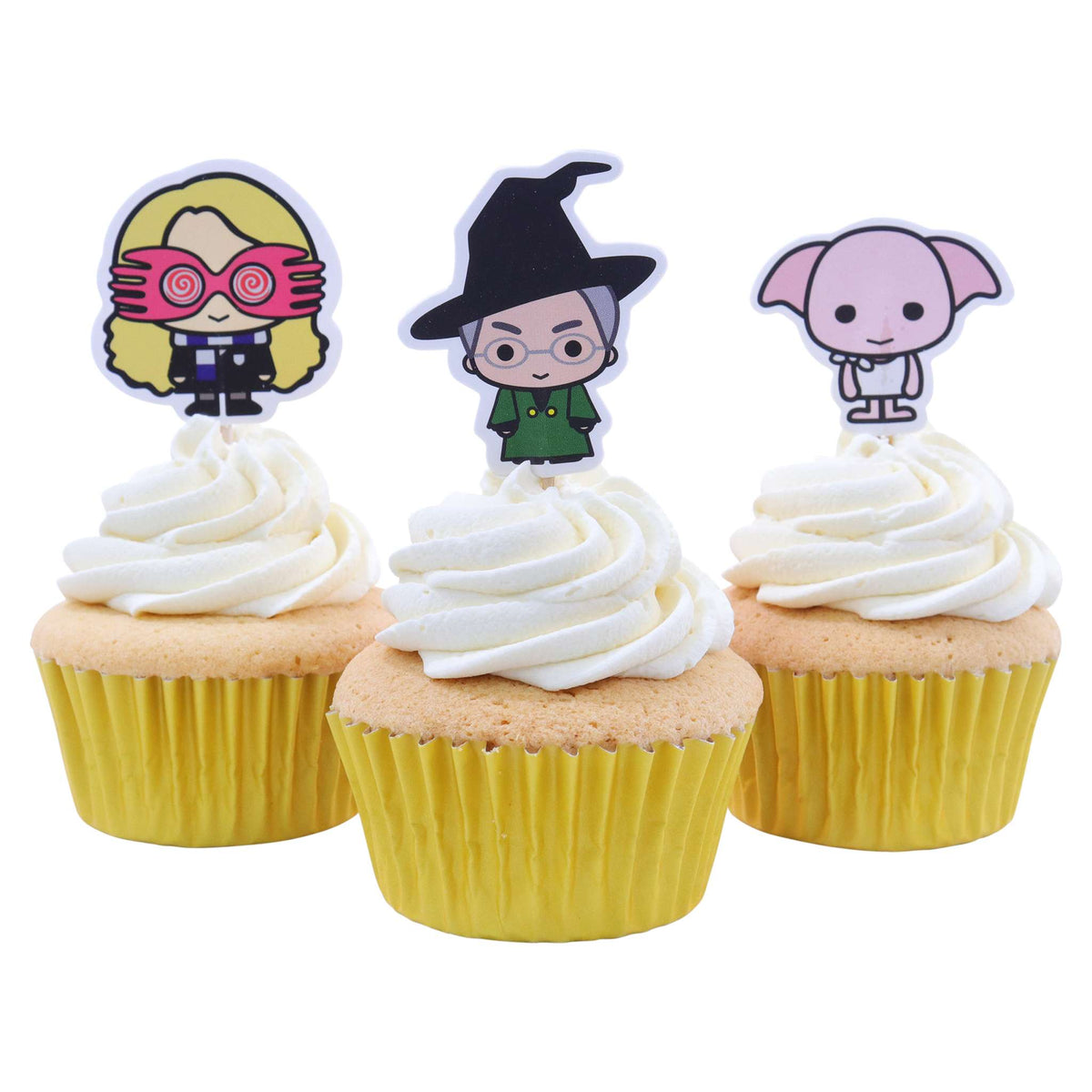 Harry Potter Characters Cake Toppers Set Of 15