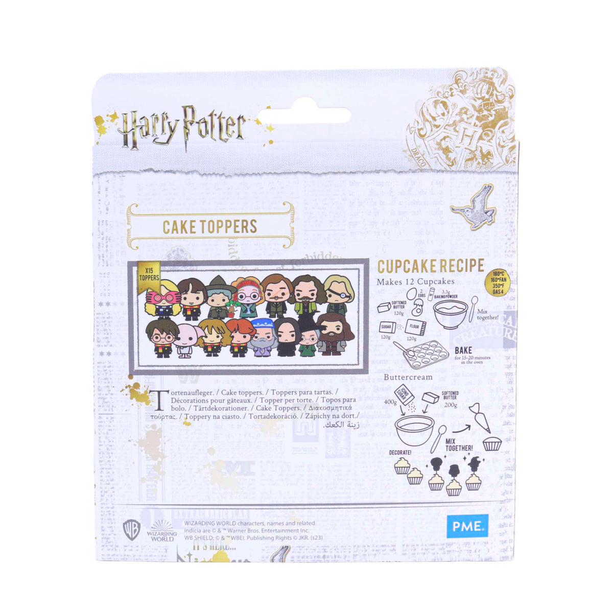 Harry Potter Characters Cake Toppers Set Of 15