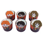 Harry Potter Cupcake Decoratie Kit met Harry, Ron & Hermione