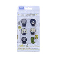 Harry Potter Set de 6 Toppers de Cupcakes Comestibles, Dark Arts