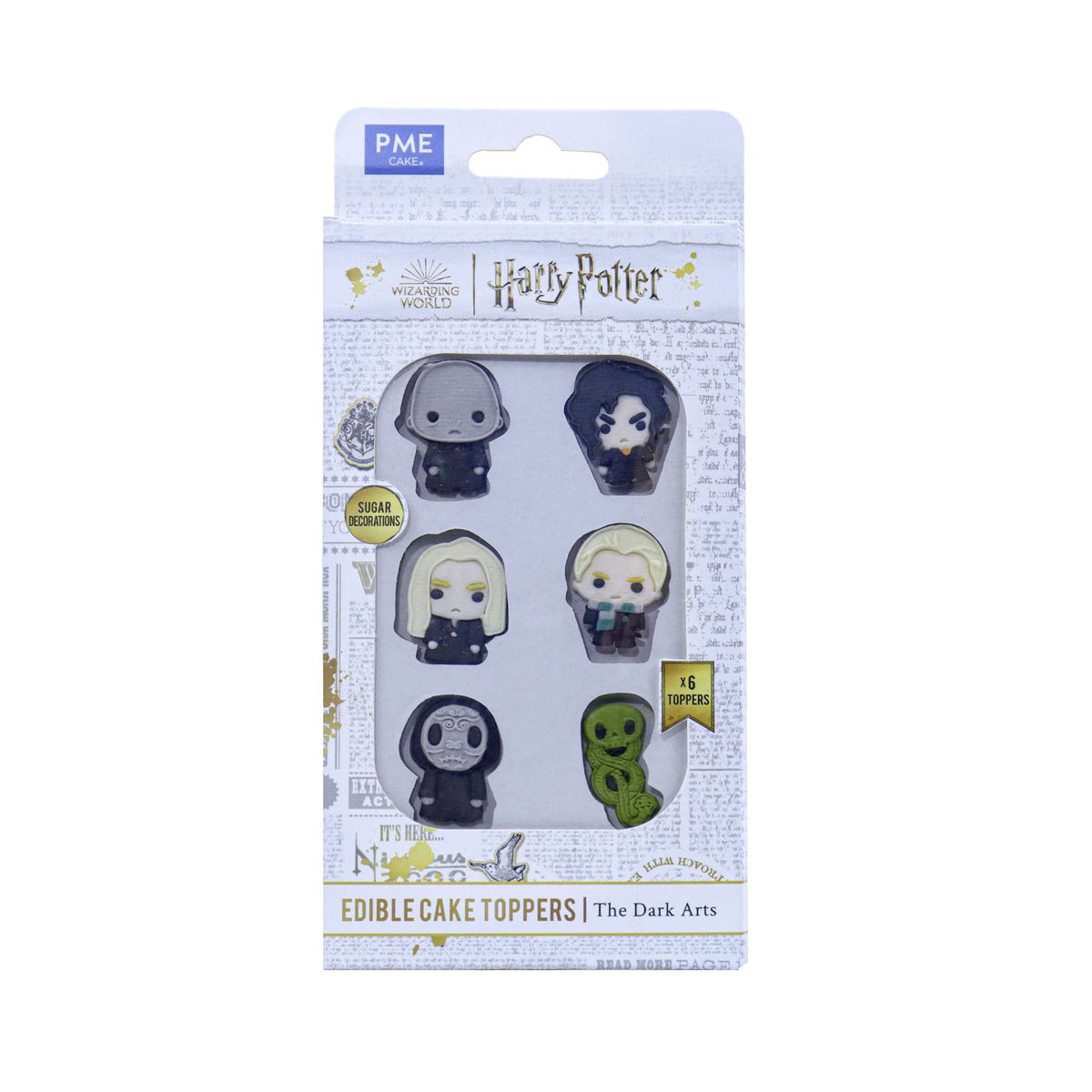 The Dark Arts Edible Cupcake Toppers Pk/6 (10.3g)