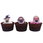 Harry Potter Characters Edible Cupcake Toppers Set Of 24  (24g)