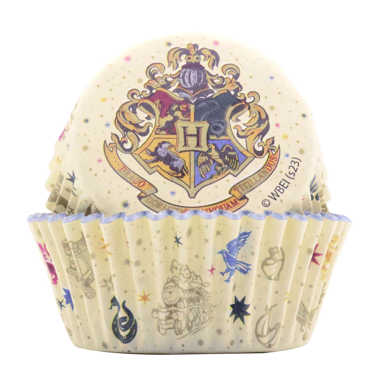 Hogwarts Foil Lined Cupcake Cases  Pk/30