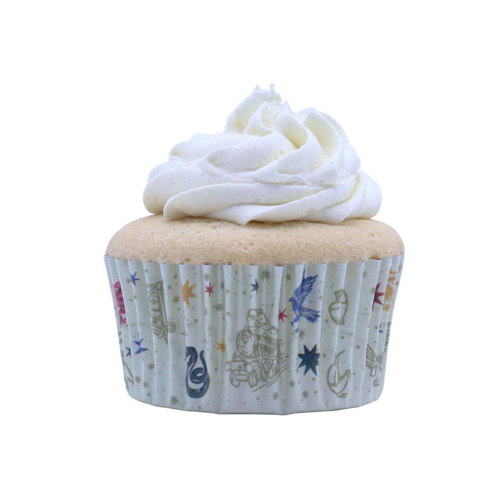Harry Potter Cupcake vormpjes met Folievoering, 30 stuks, Hogwarts Hogeschool