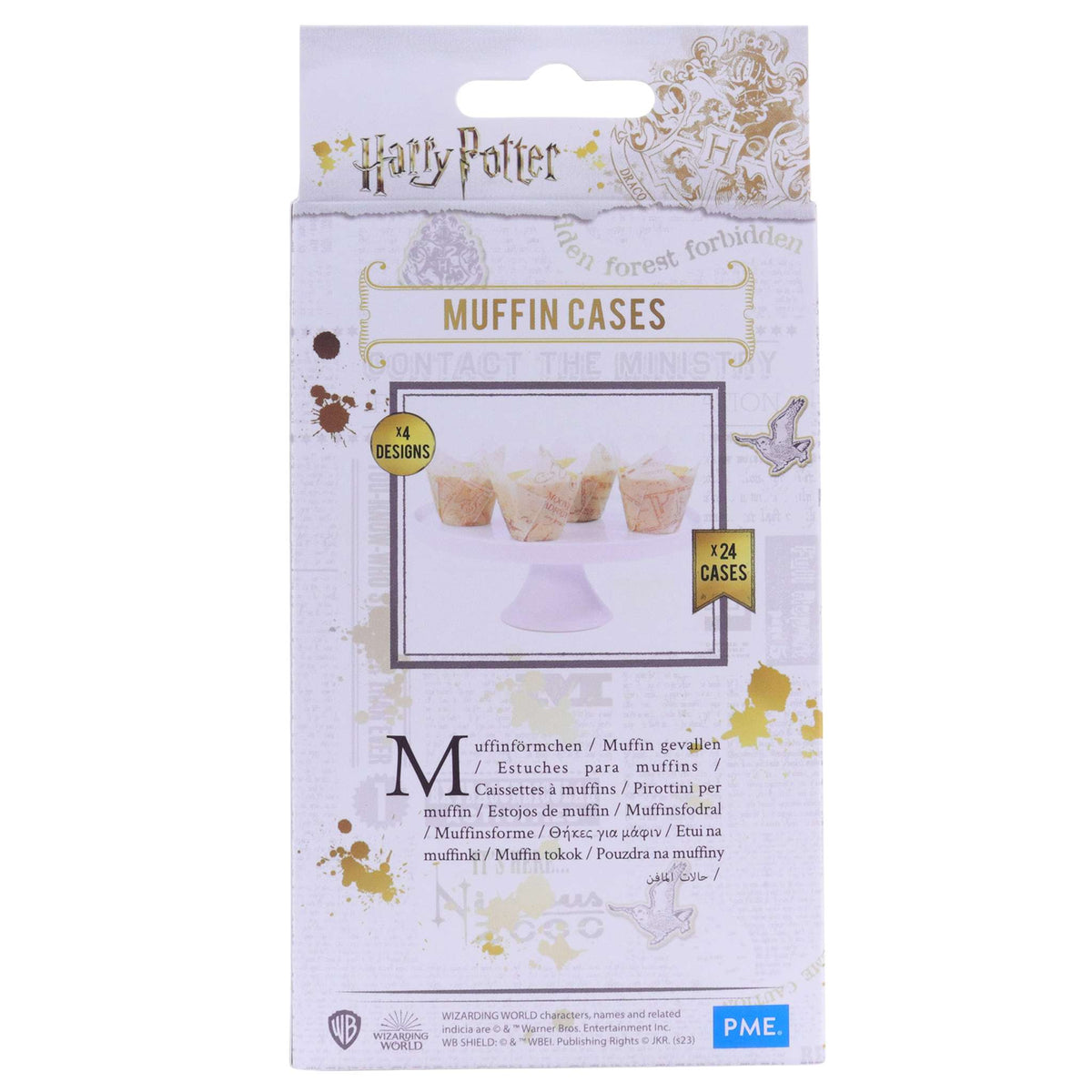 Marauders Map Tulip Shaped Muffin Cases Pk/24