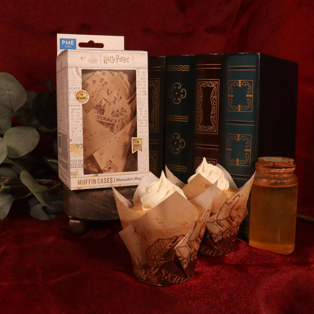Marauders Map Tulip Shaped Muffin Cases Pk/24