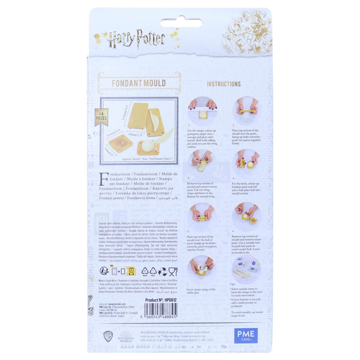 Golden Snitch Fondant Mould