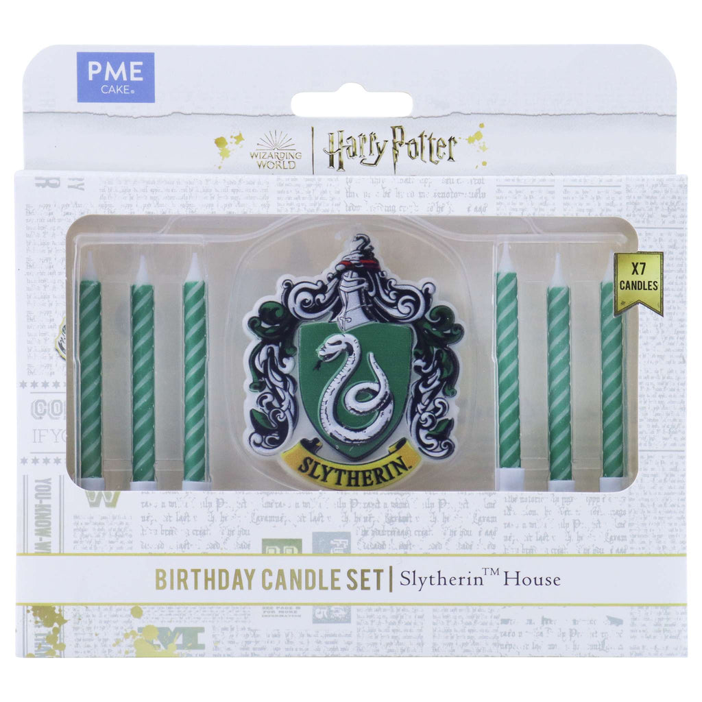 Harry Potter Kerzen 7er-set, Slytherin