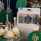Harry Potter Kerzen 7er-set, Slytherin
