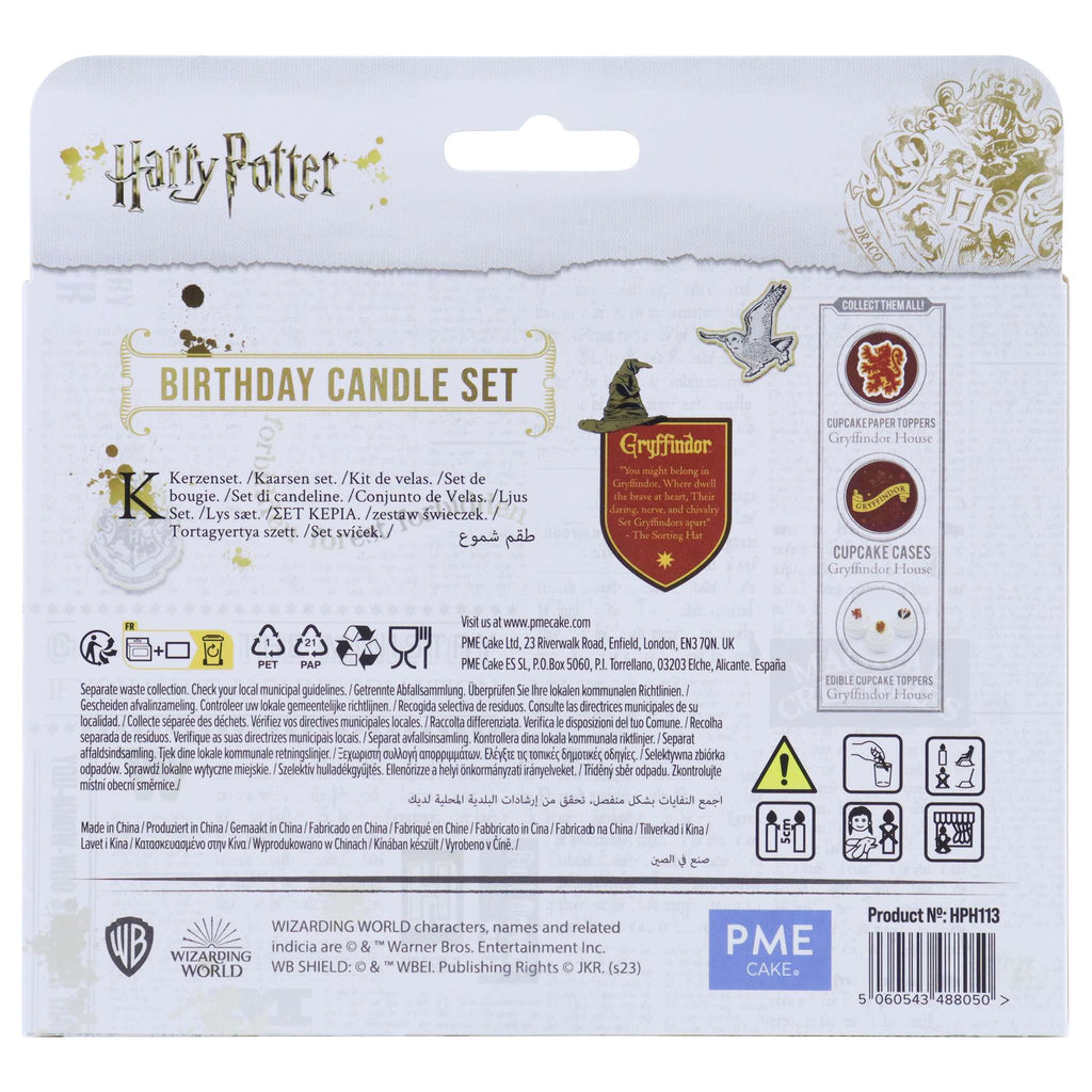 Harry Potter Kerzen 7er-set, Gryffindor