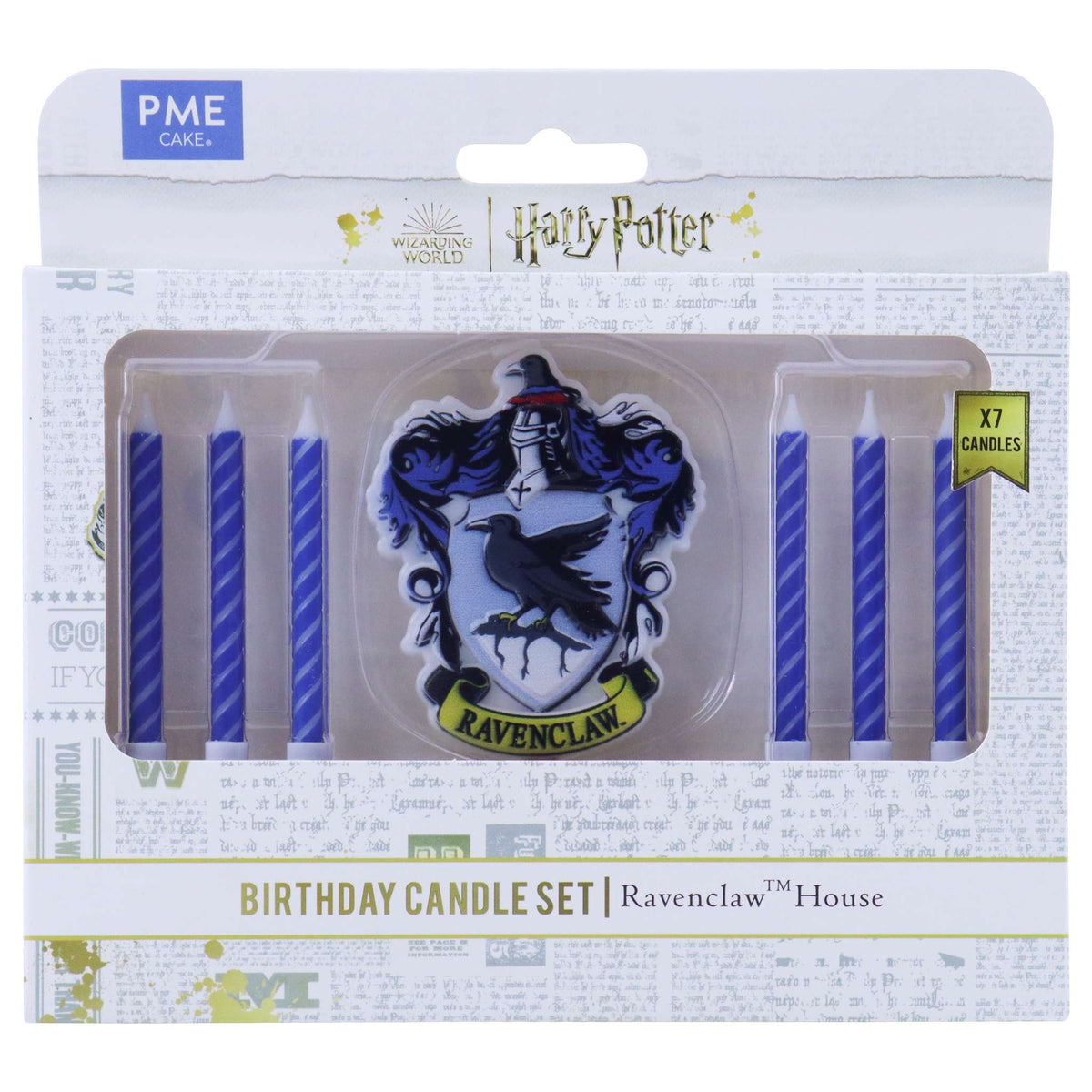 Harry Potter Set de Velas de Ravenclaw (Set de 7)