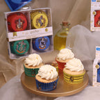 Harry Potter Cupcake-förmchen Folienbeschichtet, 60er-set, Hogwarts Häuser