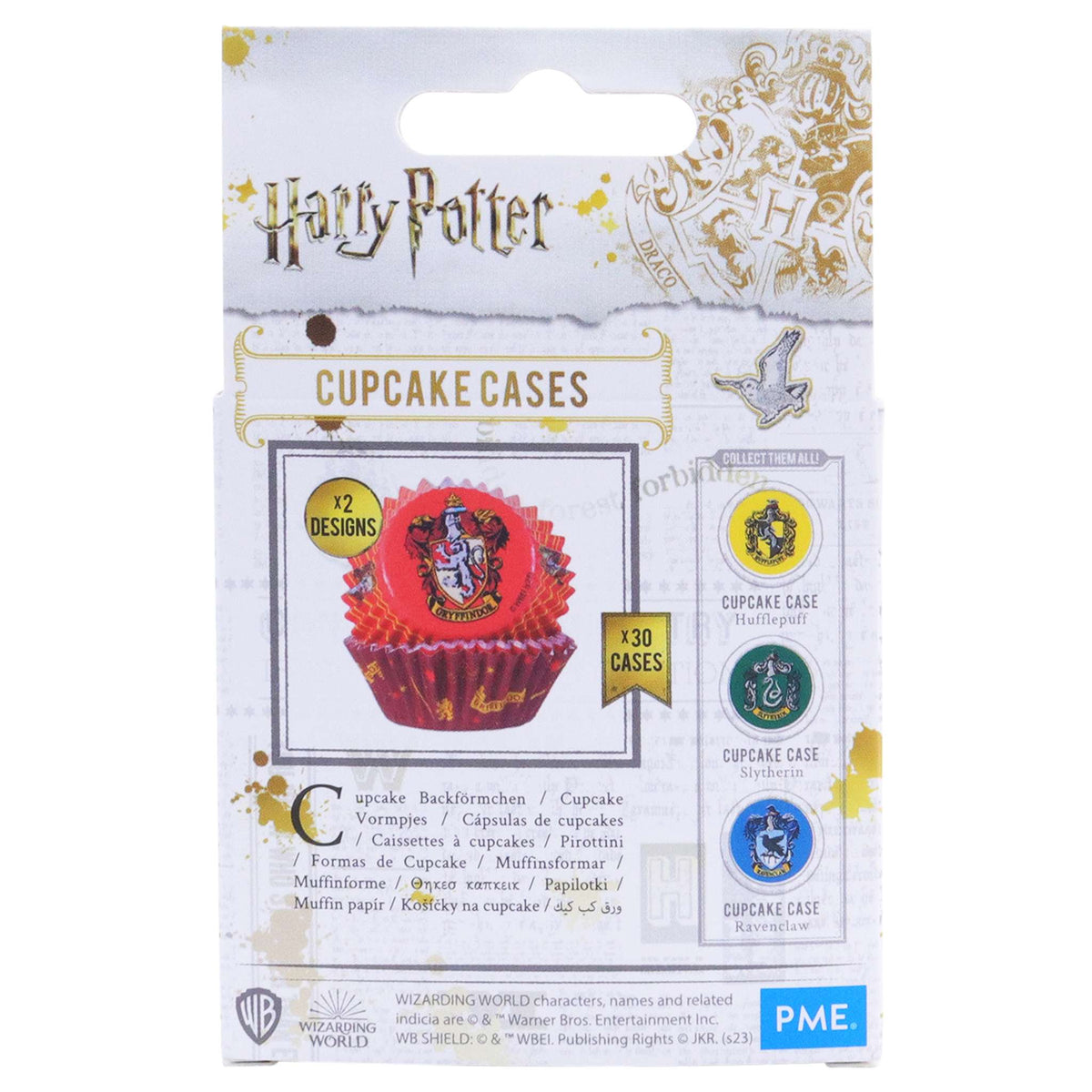 Harry Potter Caissettes à cupcakes en Aluminium, 30 pièces, Gryffondor