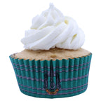 Harry Potter Cupcake vormpjes met Folievoering, 30 stuks, Slytherin