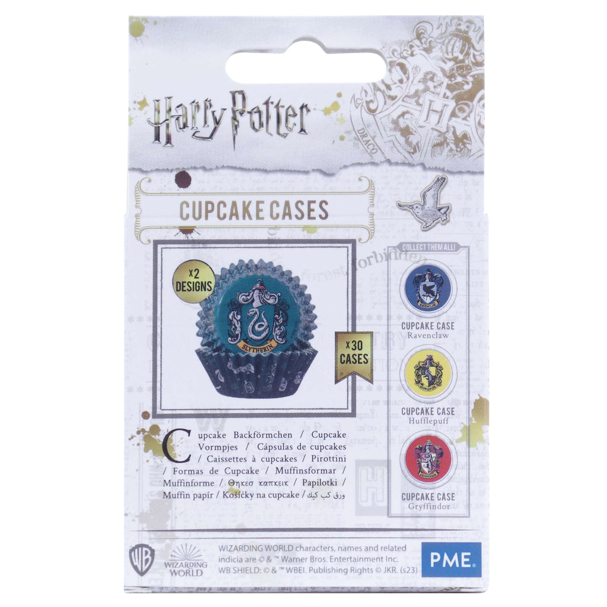 Harry Potter Cupcake vormpjes met Folievoering, 30 stuks, Slytherin