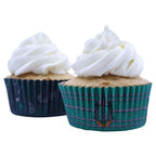 Harry Potter Cupcake vormpjes met Folievoering, 30 stuks, Slytherin