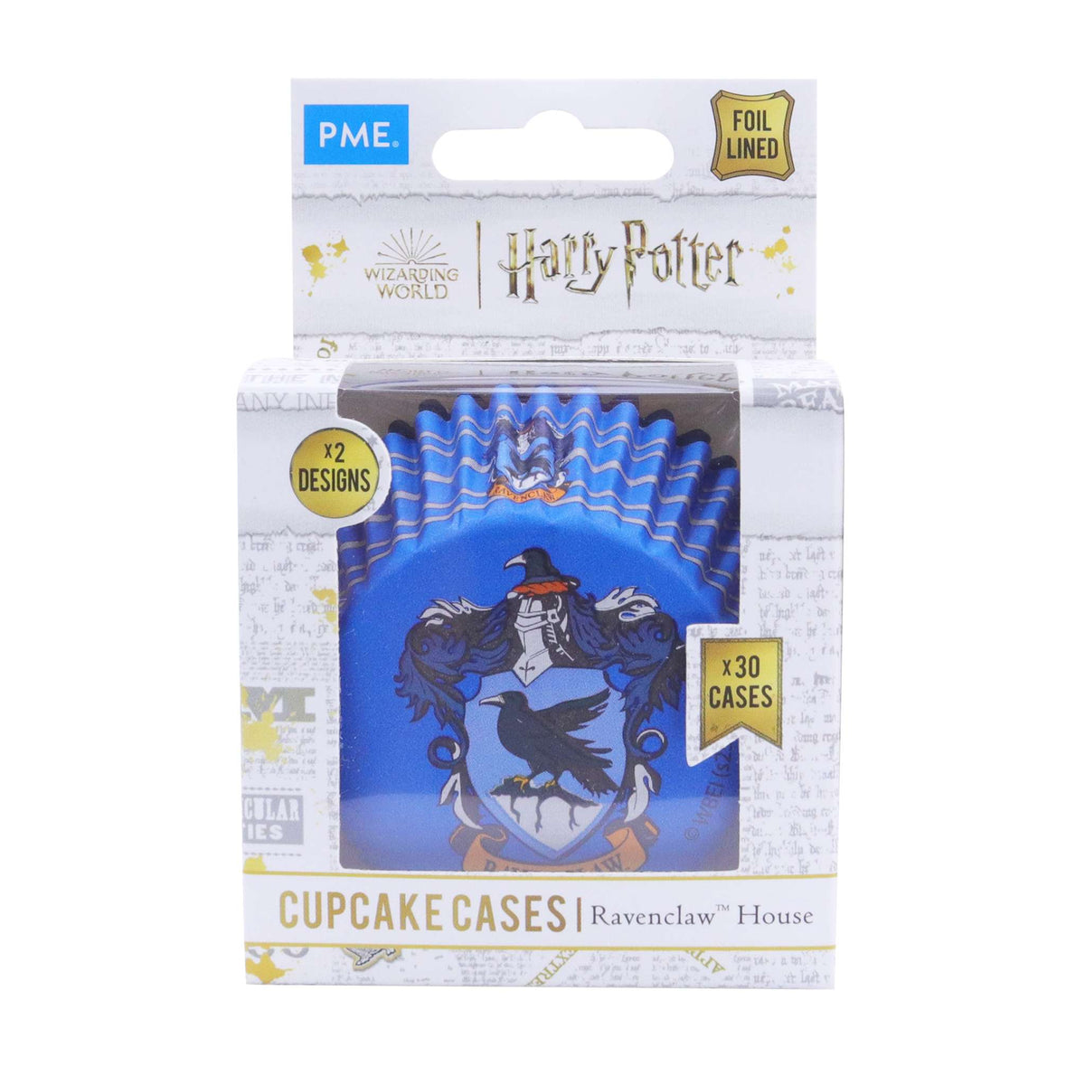 Harry Potter Caissettes à cupcakes en Aluminium, 30 pièces, Serdaigle
