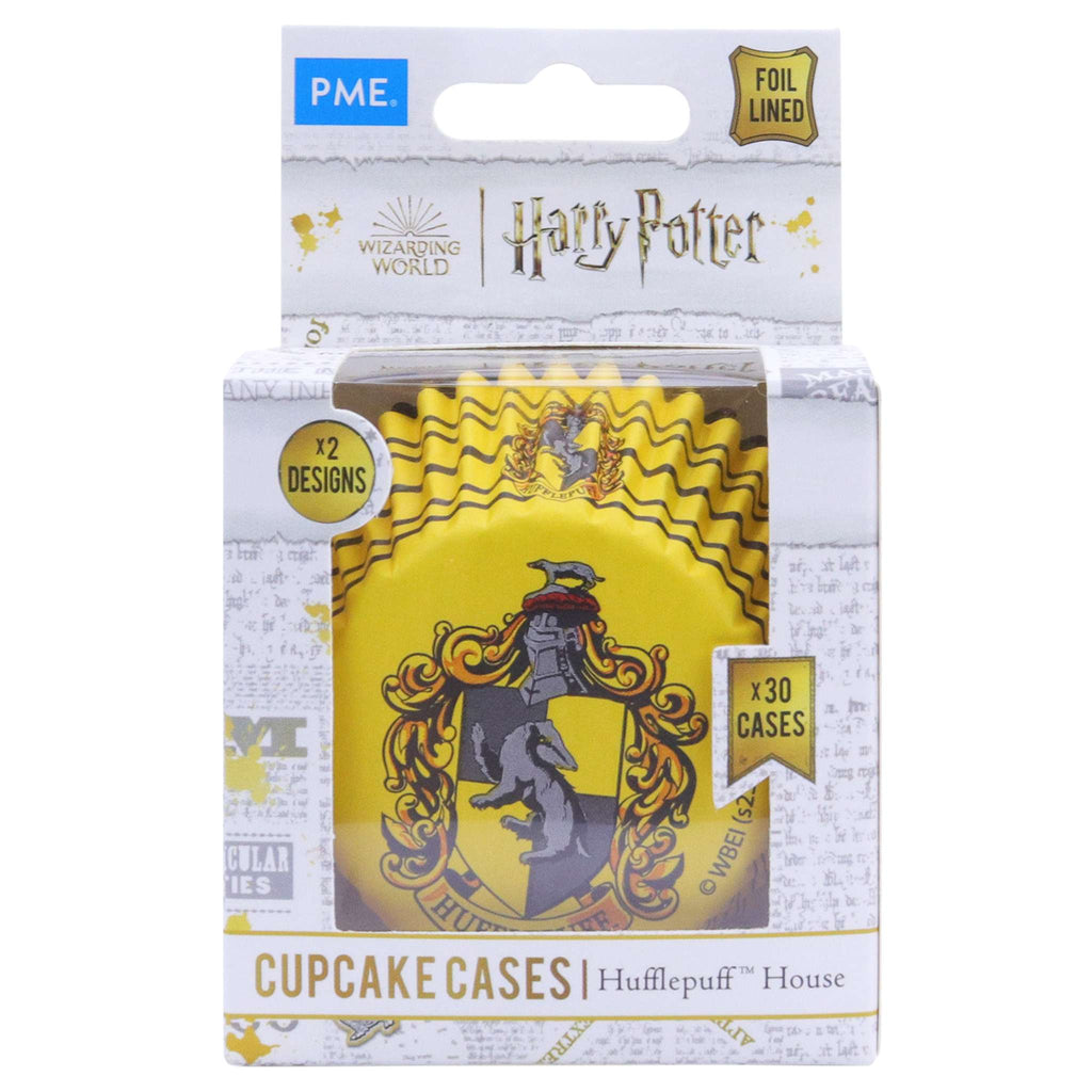 Harry Potter Caissettes à cupcakes en Aluminium, 30 pièces, Poufsouffle