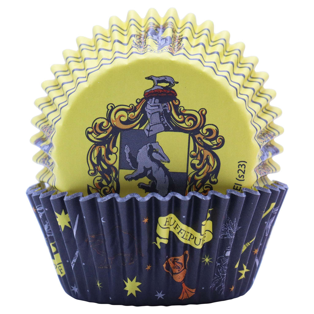 Harry Potter Caissettes à cupcakes en Aluminium, 30 pièces, Poufsouffle