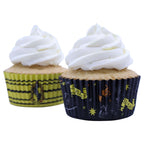 Harry Potter Caissettes à cupcakes en Aluminium, 30 pièces, Poufsouffle